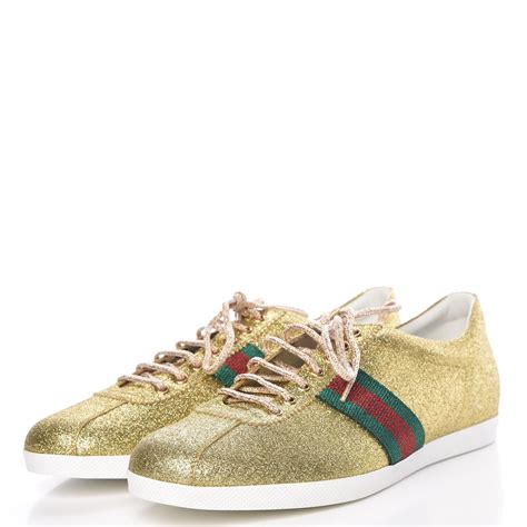 gucci mens bambi web metallic sneakers|Gucci sneakers men 2021.